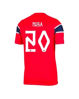 Billige Fotballdrakt Norge Antonio Nusa #20 Replika Hjemmedrakt VM 2026 Kortermet Billige Fotballdrakt Norge Antonio Nusa #20 Replika Hjemmedrakt VM 2026 Kortermet